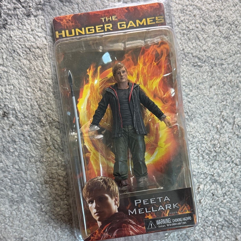The Hunger Games Peeta Mellark Action Figure - Black and Red